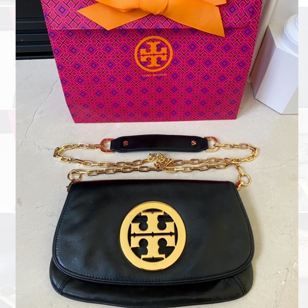 Tory Burch Women’s Black Leather Bag
